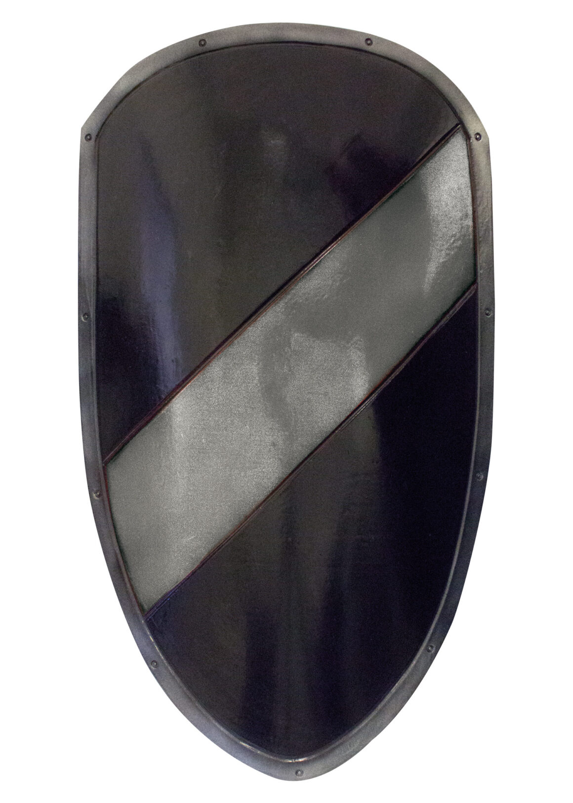 RFB Großschild, schwarz/silber (Schaumstoff) 46 x 99 cm - Vorderansicht