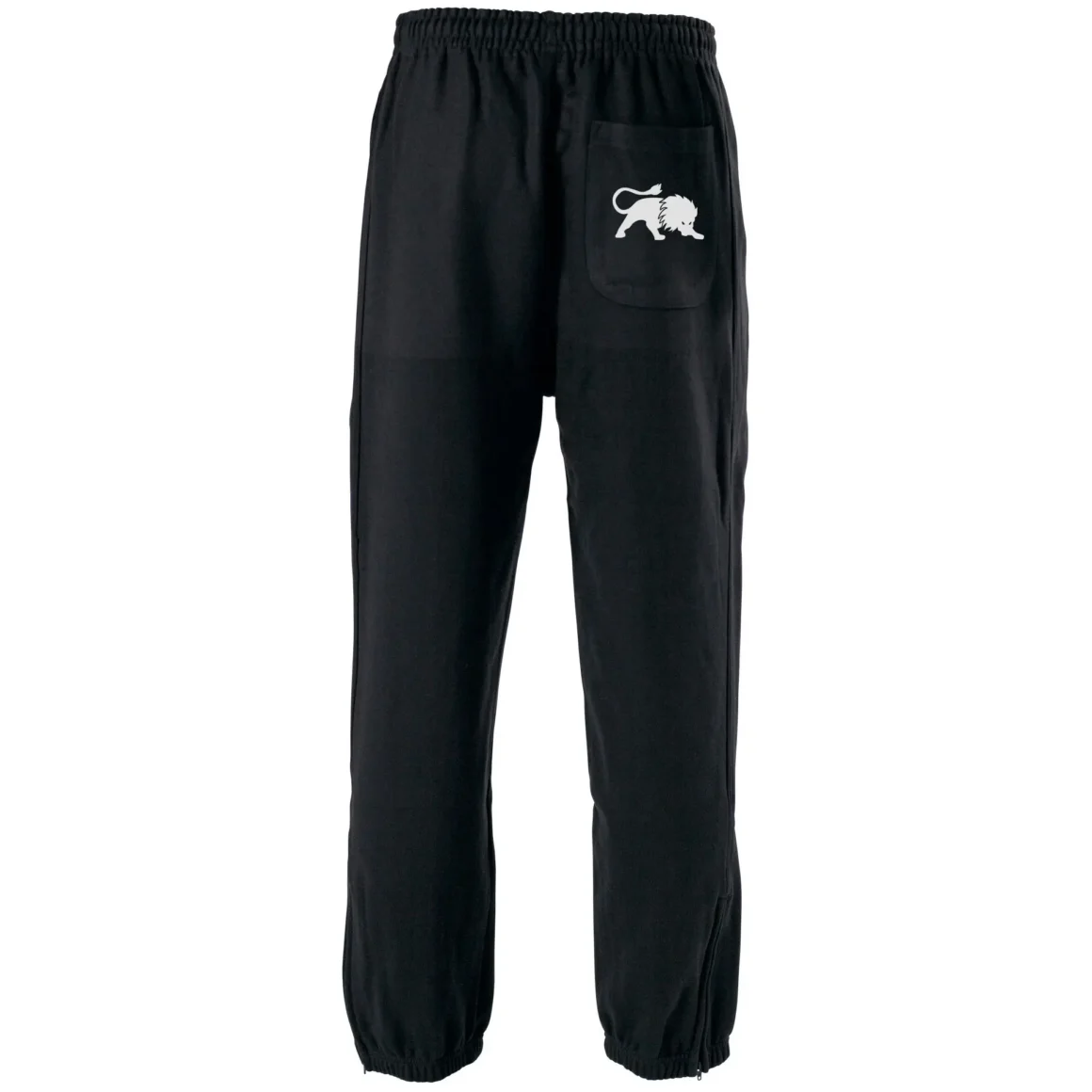 Fightnature Jogginghose schwarz - Rückansicht