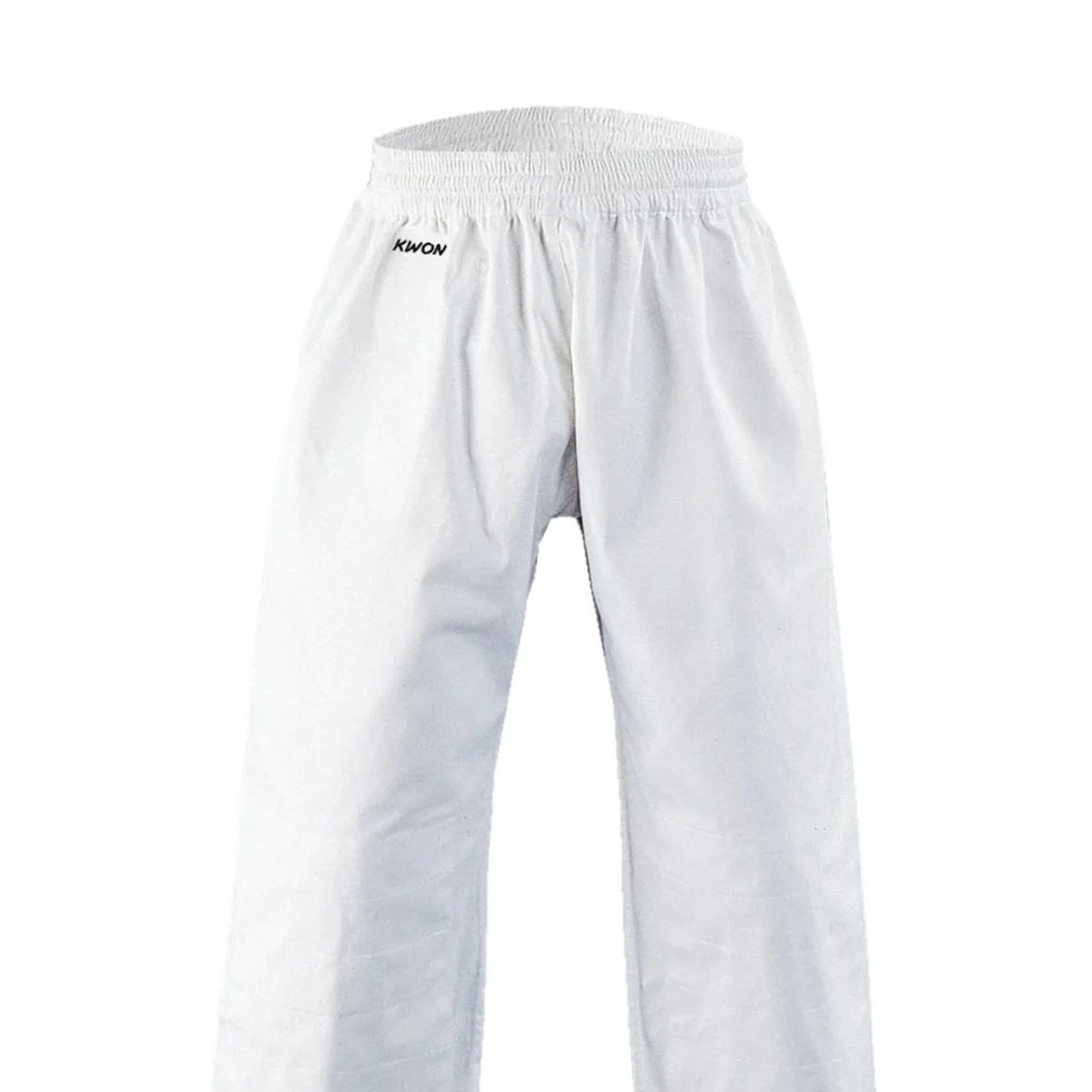 Kwon Judohose weiß - Vorderansicht oberer Teil