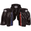 Kwon Professional Boxing Box Shorts Ansicht aller Farben schwarz-rot/blau - Vorderansicht