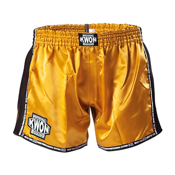 Kwon Professional Boxing Thai Kick Box Shorts Evolution gold - Vorderansicht