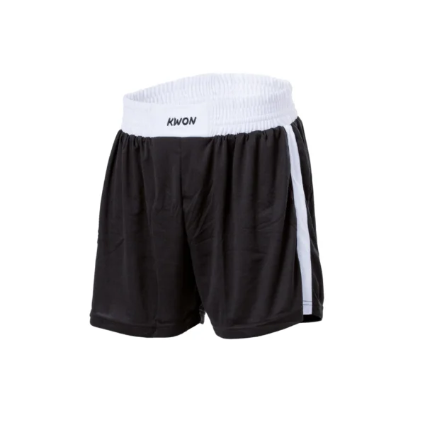 Kwon San Da Shorts schwarz-weiß - Vorderansicht