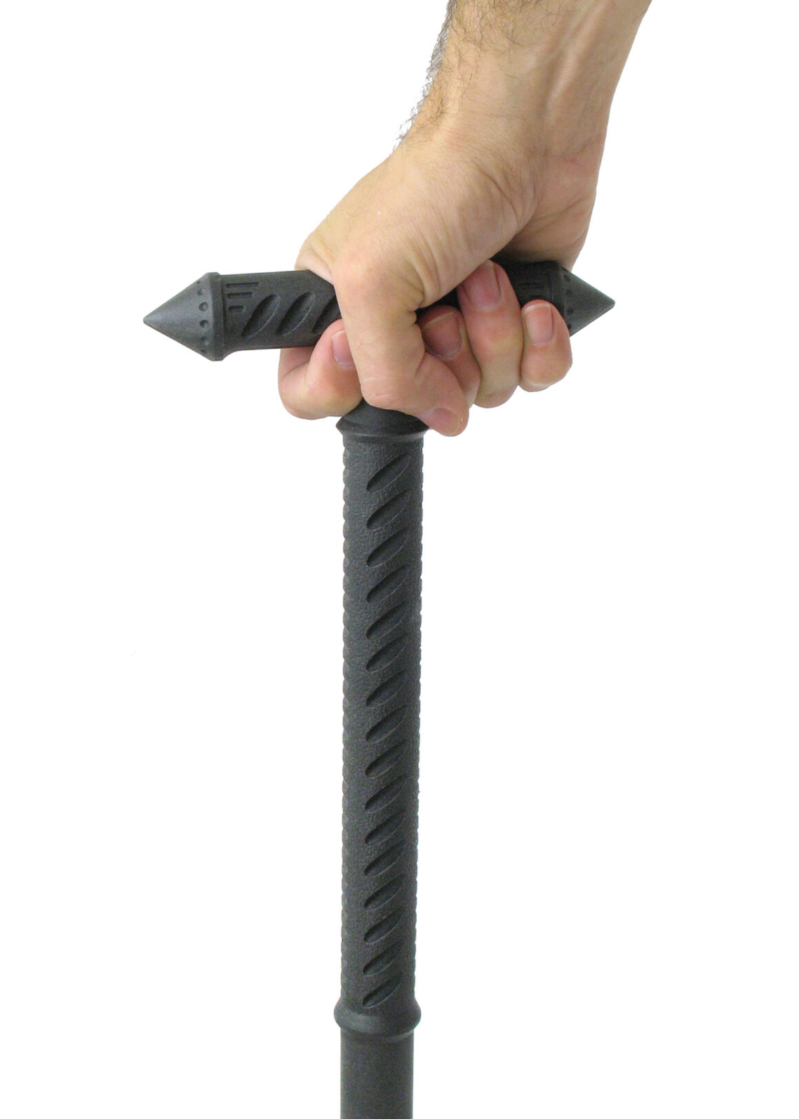 United Cutlery Stock Defense Walking Cane - Hand hält den Stock am Griff