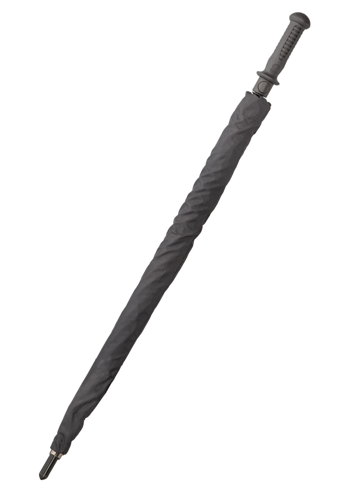 United Cutlery Schirm Night Watchman Regenschirm - Ansicht geschlossen mit Schutzhülle