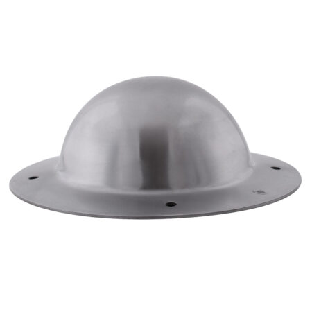 ULFBERTH Mittlerer Schildbuckel, Schaukampftauglich (Stahl) 19 cm Durchmesser - Seitenansicht