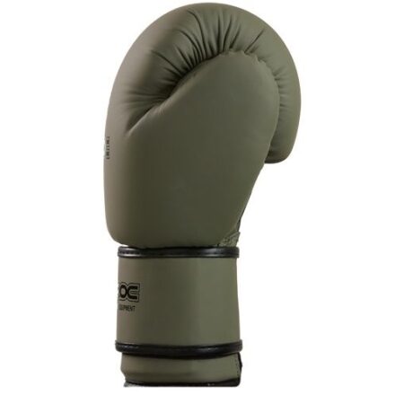 Ceeroc Boxhandschuhe NEVIS matt olive - Seitenansicht