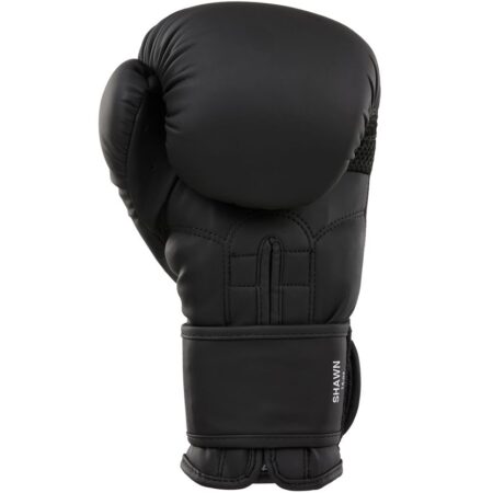 CEEROC Boxhandschuhe Shawn matt schwarz-weiß - Innenhand von vorne