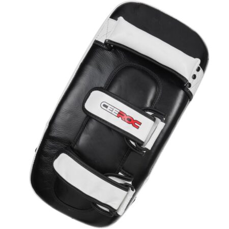 CEEROC – Thai Kick Pads schwarz-weiß - Außenhand