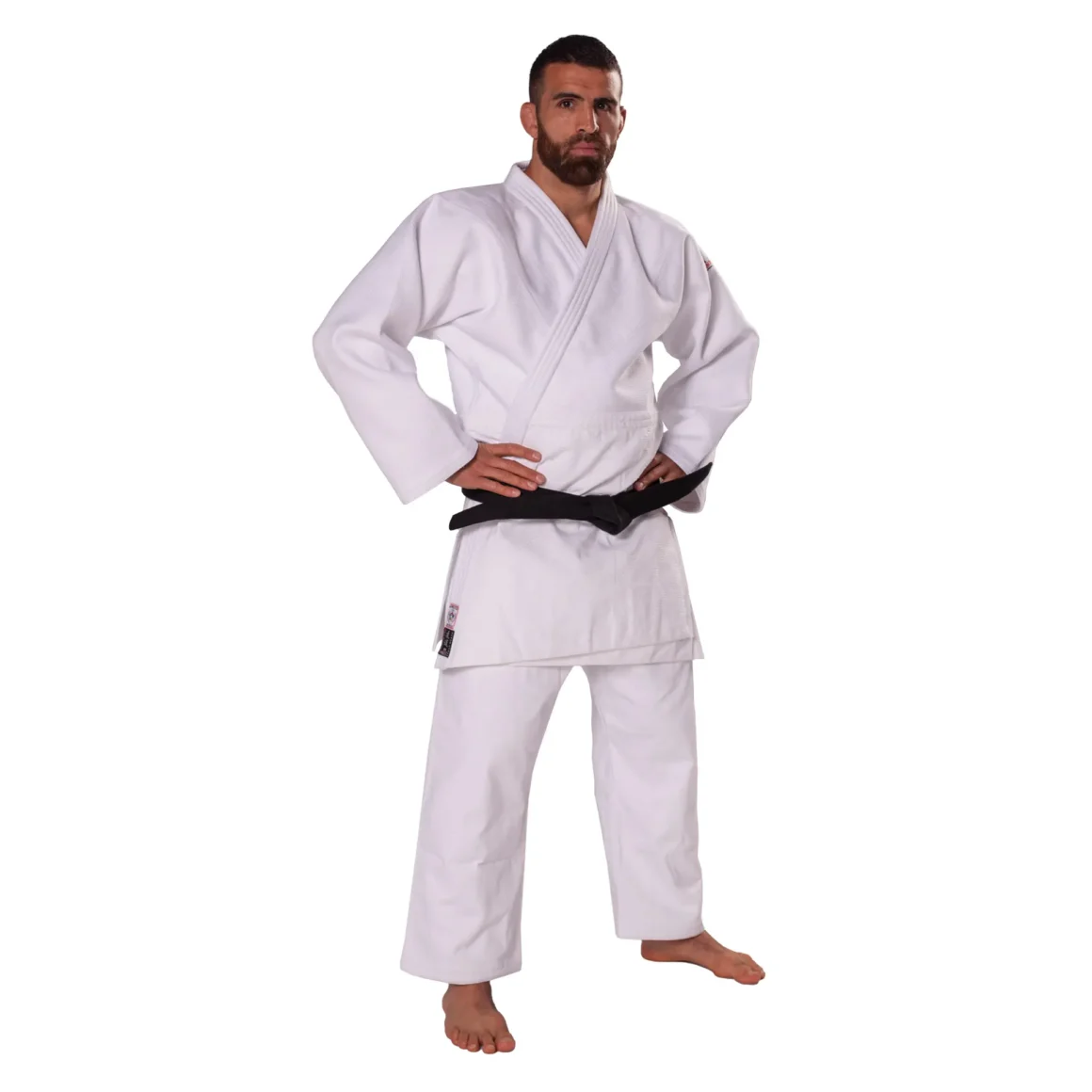 Danrho Judoanzug Ultimate 750 IJF anerkannt in Japansicher Werbung - ansicht an kampfsportler