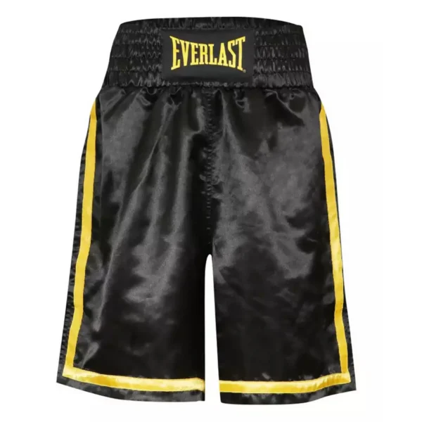 Everlast Boxshort schwarz-gold - Vorderansicht