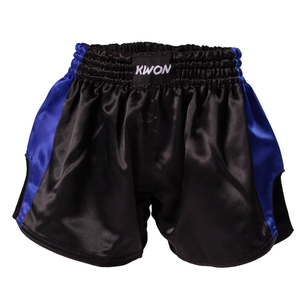 Kwon Clubline Thai Shorts schwarz-blau - Vorderansicht