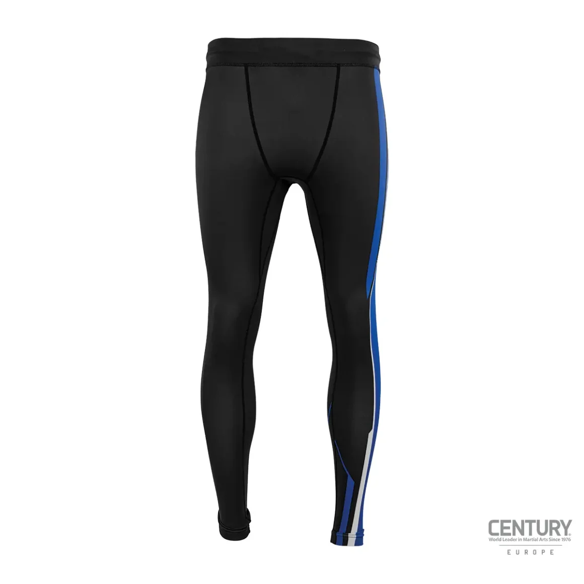 Punok Unisex Kompressionshosen schwarz-blau-weiß - Vorderseite