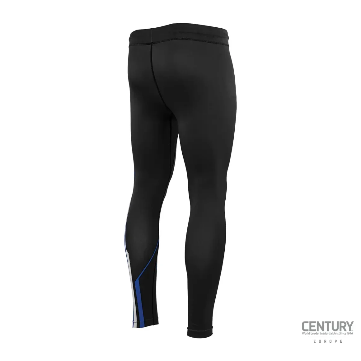 Punok Unisex Kompressionshosen schwarz-blau-weiß - Rückansicht