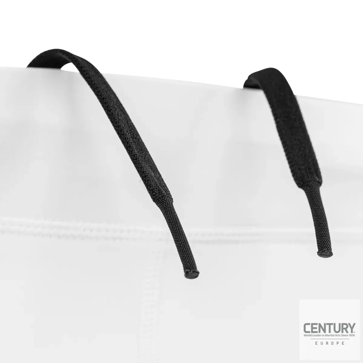 Punok Unisex Kompressionshorts weiß - Nahaufnahme Schnürung