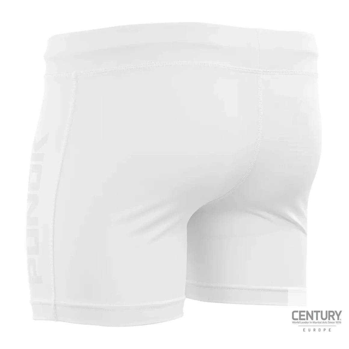 Punok Unisex Kompressionshorts weiß - Rückansicht von links