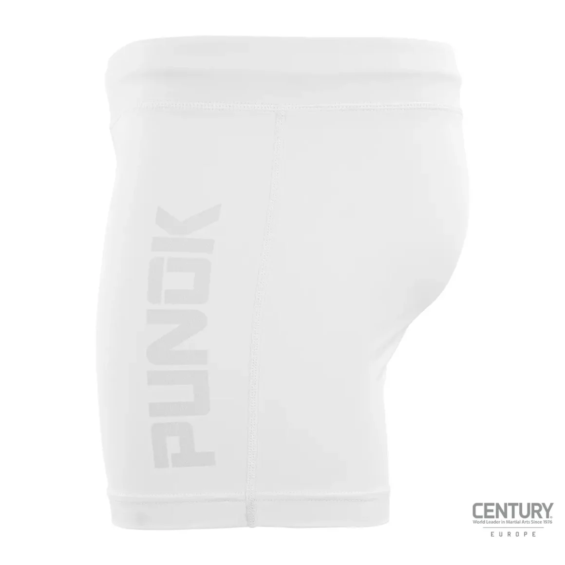 Punok Unisex Kompressionshorts weiß - Seitenansicht