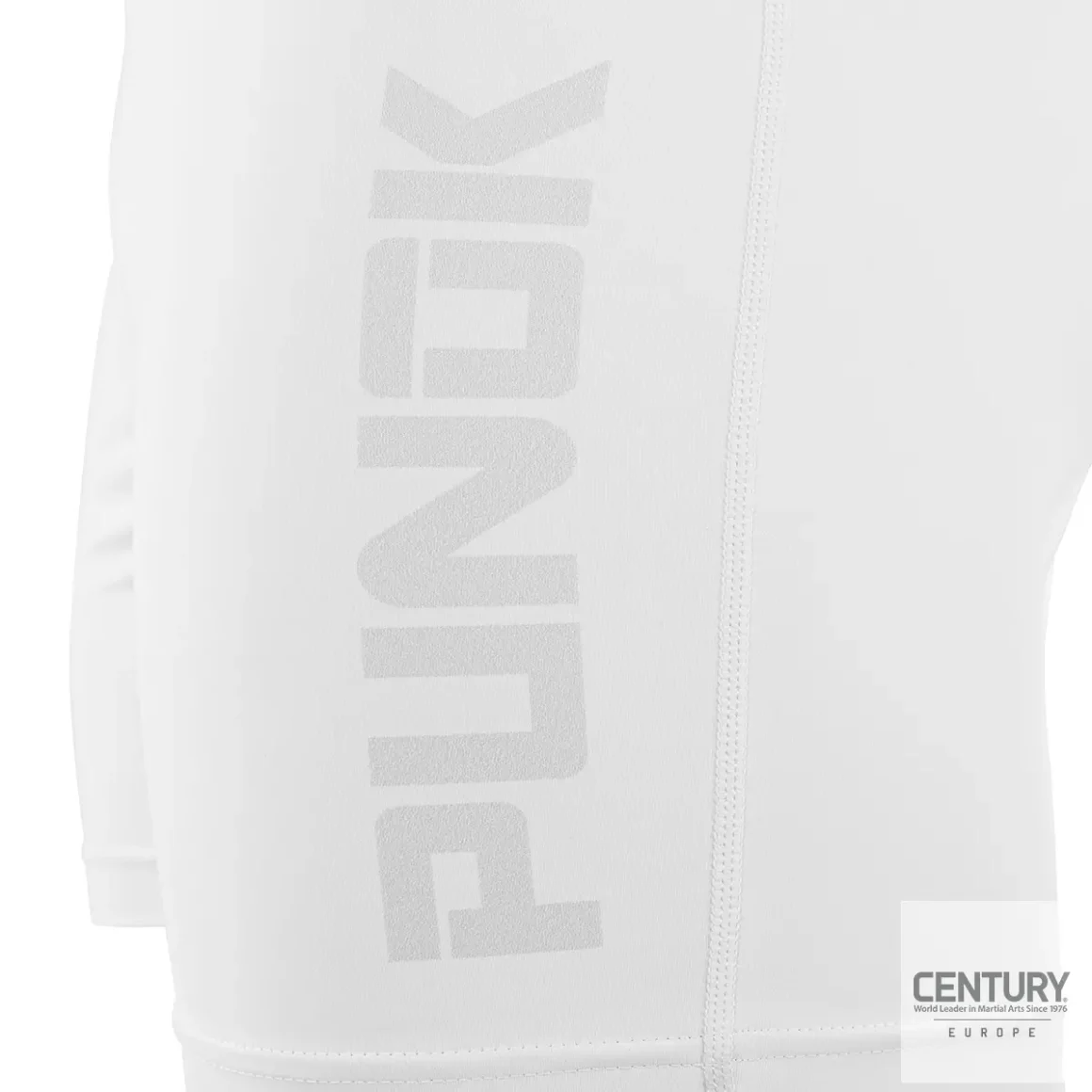 Punok Unisex Kompressionshorts weiß - Seitenansicht