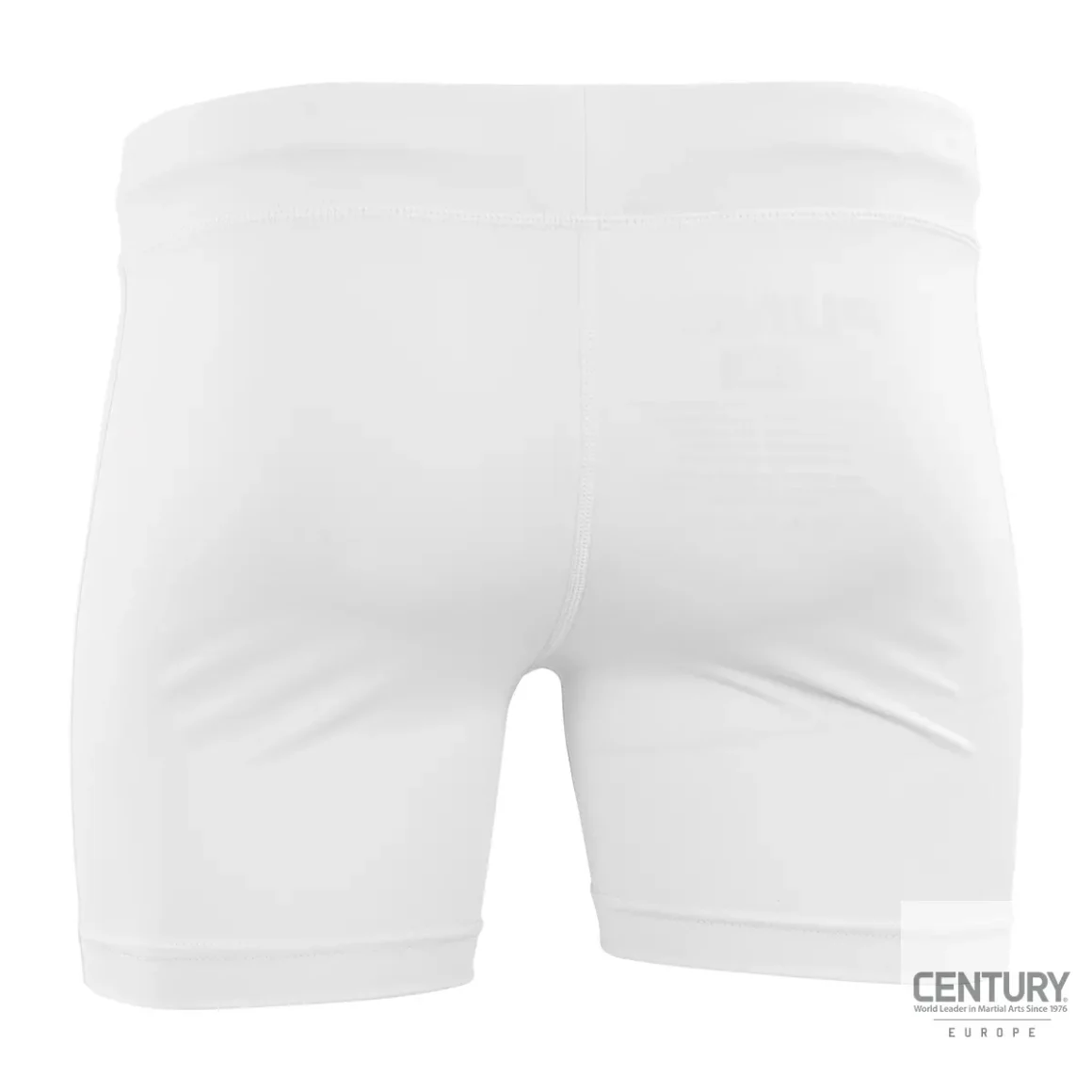 Punok Unisex Kompressionshorts weiß - Rückansicht