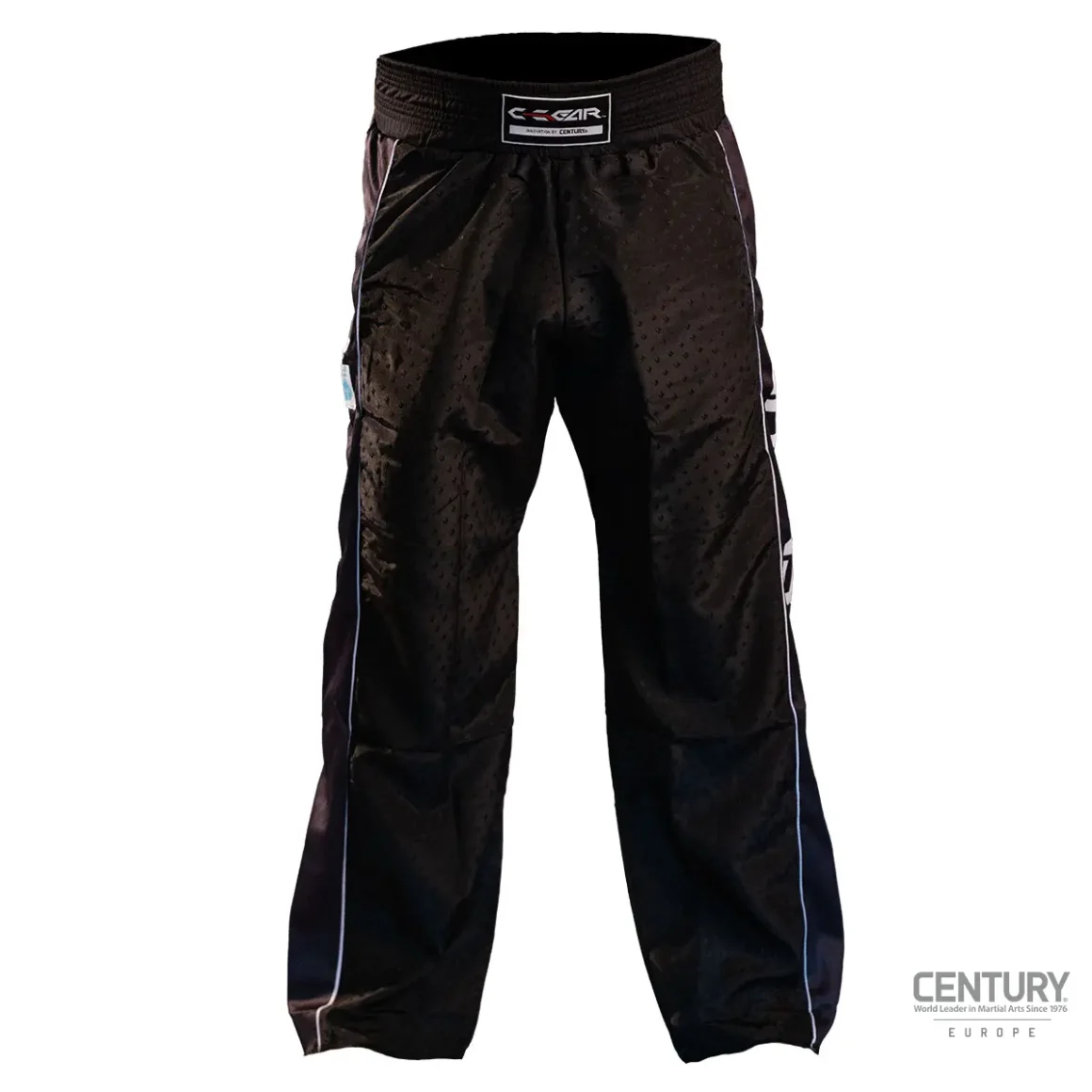 Uniform Hose C-Gear Determination WAKO zertifiziert schwarz-weiß - Vorderansicht