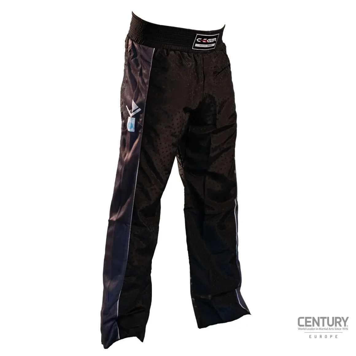 Uniform Hose C-Gear Determination WAKO zertifiziert schwarz-grau - seitliche Ansicht von links