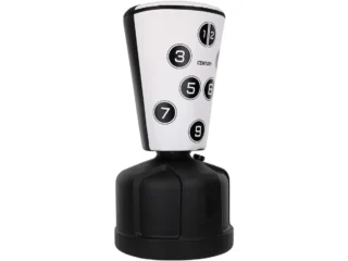 Century Uppercut Wavemaster Standboxsack mit Nummerierung schwarz-weiß - Vorderansicht