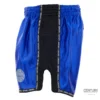 Century Wako C-Gear K1 Muay Thai Wettkampf Shorts blau-schwarz – Seitenansicht