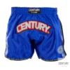 Century Wako C-Gear K1 Muay Thai Wettkampf Shorts blau-schwarz – Vorderansicht