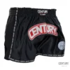 Century Wako C-Gear K1 Muay Thai Wettkampf Shorts schwarz-weiß – seitliche Ansicht links