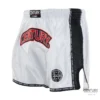 Century Wako C-Gear K1 Muay Thai Wettkampf Shorts weiß-schwarz – seitliche Ansicht rechts