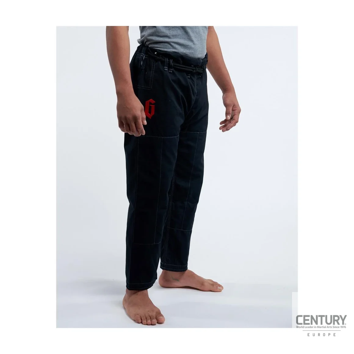 Gameness Air Pro Gi schwarz - Hose Seitenansicht links
