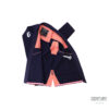 Gameness Frauen Pearl Gi limitierte Edition navy-coral - Jacke offen Vorderansicht