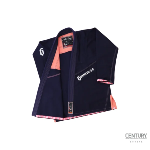 Gameness Frauen Pearl Gi limitierte Edition navy-coral - Jacke Vorderansicht