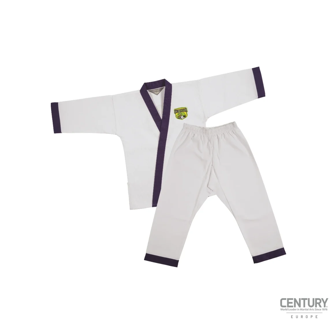 Century Lil Dragon Uniform weiß - Jacke und Hose Vorderansicht