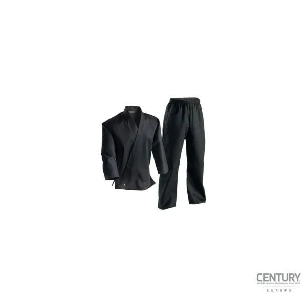 Century LW Student Uniform 6 oz schwarz - Jacke und Hose Vorderansicht