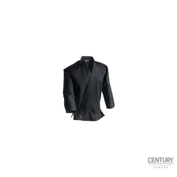 Century LW Student Uniform 6 oz schwarz - Jacke Vorderansicht