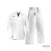 Punok WKF Kata Uniform weiß - Jacke und Hose Vorderansicht