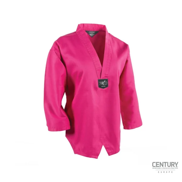 Century TKD LW Student Uniform 6 oz. pink - Jacke Vorderansicht