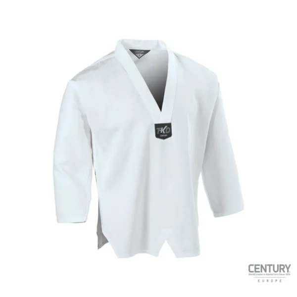 Century TKD LW Student Uniform 6 oz. weiß - Jacke Vorderansicht