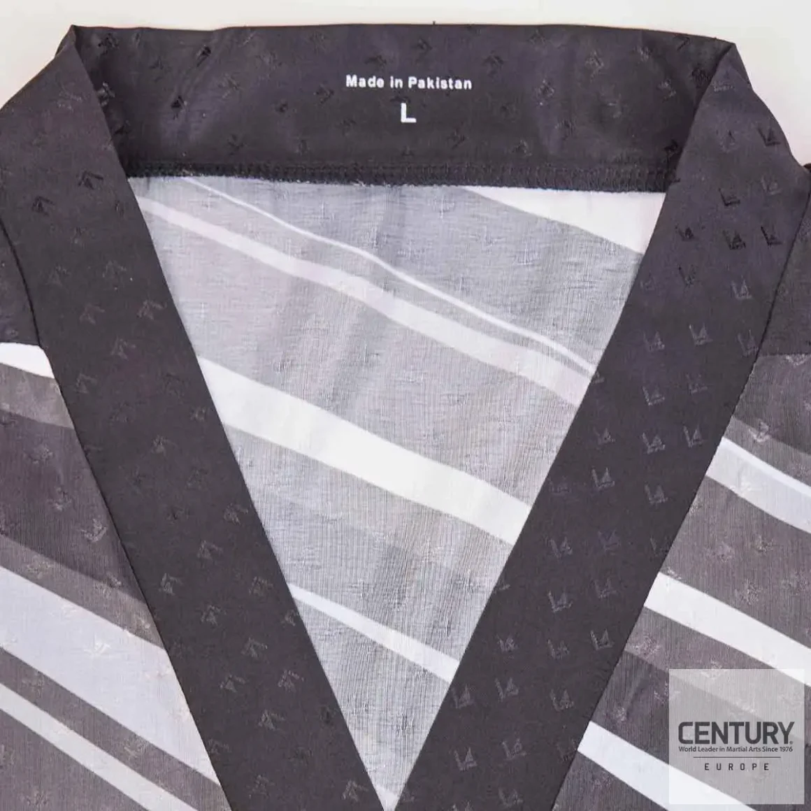 Century Uniform Shirt C-Gear Integrity Wako zertifiziert schwarz-grau - Ansicht Kragen