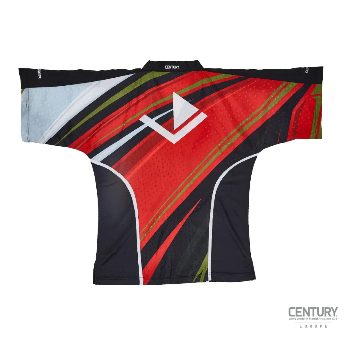 Century Uniform Shirt C-Gear Integrity Wako zertifiziert schwarz-rot - Vorderansicht