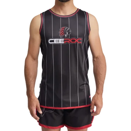 CEEROC – Fighter Funktion Tank Top Tribe (black-red)