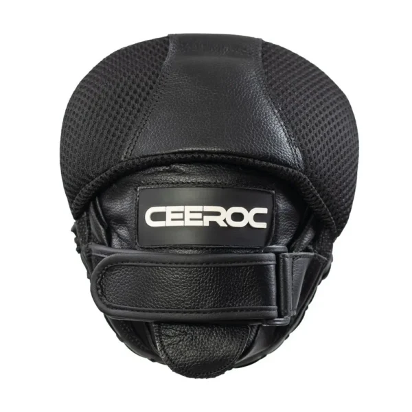 CEEROC Pro Focus Boxpratzen paar Echtleder schwarz - Ansicht Oberhand