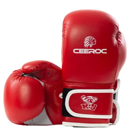 CEEROC – Kinder Boxhandschuhe Kid Air-Cooled 4, 6, 8 oz (rot)