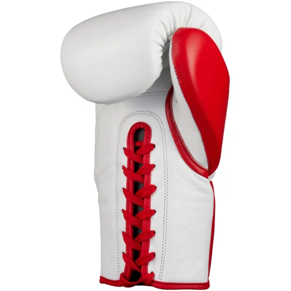 CEEROC Profi Boxhandschuhe Leder 10 oz weiß-rot - Innenhand