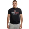 CEEROC Boxing T-Shirt Black/Red - Vorderansicht