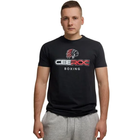 CEEROC – Boxing T-Shirt (schwarz-rot)