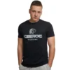 CEEROC Kickboxing T-Shirt Black/White - Vorderansicht