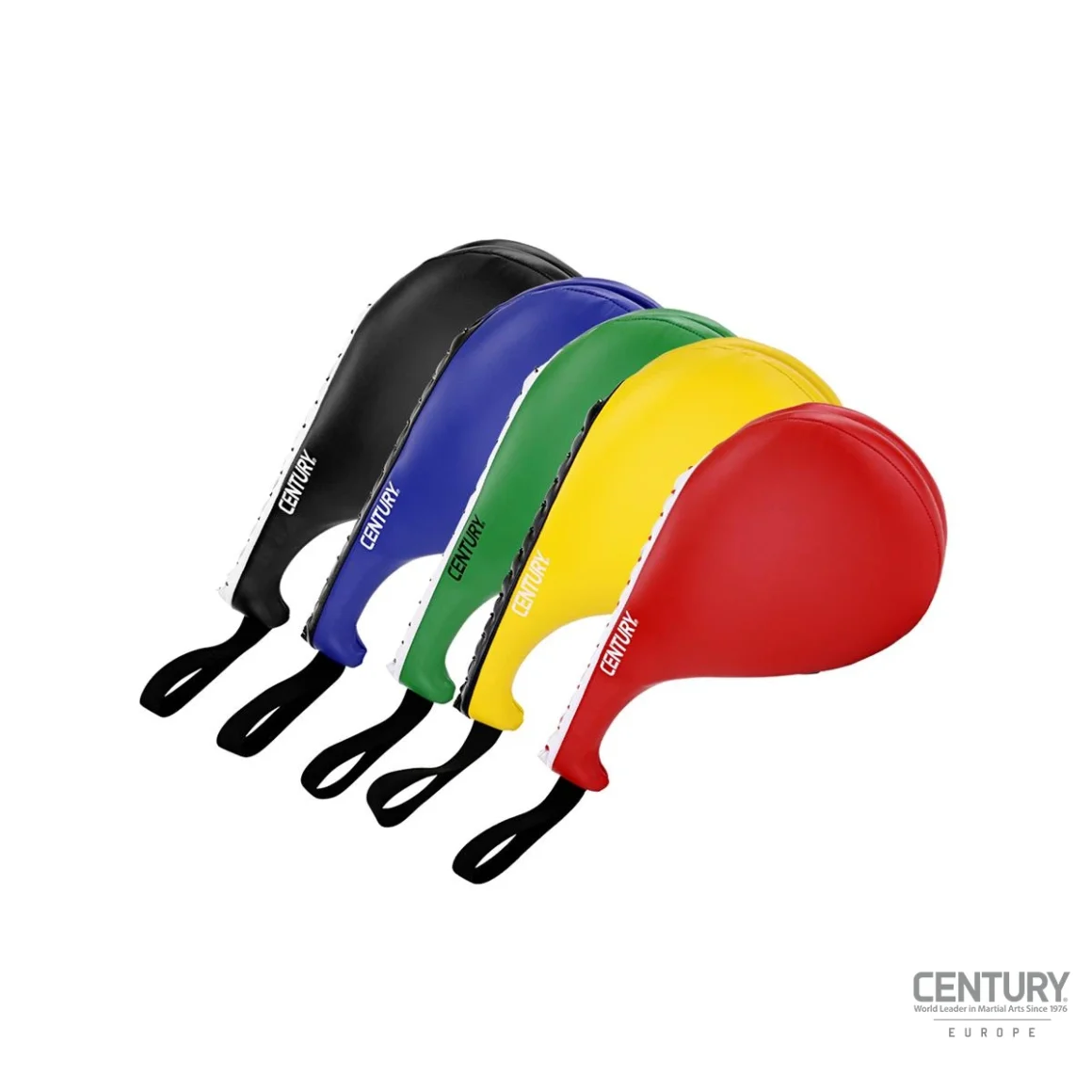 Century Doppelseitiges Target Mitt schwarz, blau, grün, gelb, rot - Seitenansicht