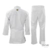 Century Punok WKF Wettkampf Kumite Uniform Takyon 3 Teile Set weiß - Jacke (blau), Hose Rückansicht