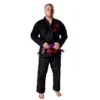 Danrho Brazilian Jiu Jitsu Anzug Legacy 400g schwarz - Vorderansicht an männlicher Person